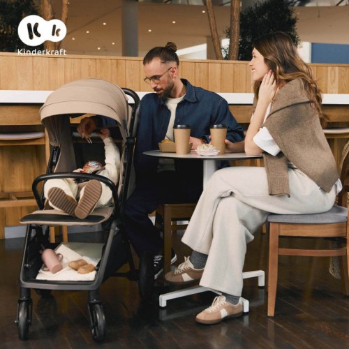 Kiderkraft количка - LOOM jade green