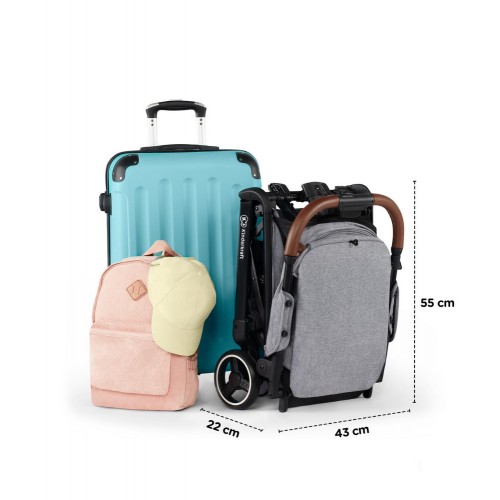 Kinderkraft количка - NUBI nature vibes green