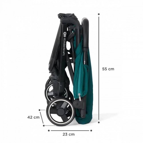 Kinderkraft количка - NUBI nature vibes green