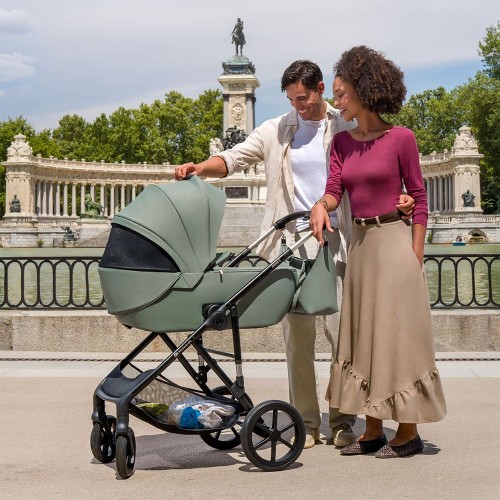 Kinderkraft PRIME 3 количка за бебе сет 3 во 1 brown