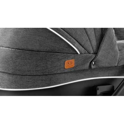 Kinderkraft PRIME количка за бебе сет 3 in 1 (grey)
