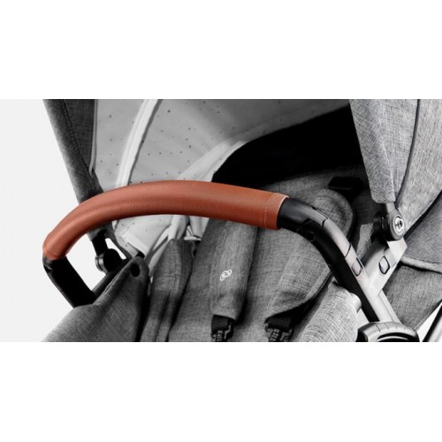 Kinderkraft PRIME количка за бебе сет 3 in 1 (grey)