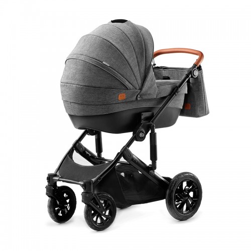 Kinderkraft PRIME количка за бебе сет 3 in 1 (grey)