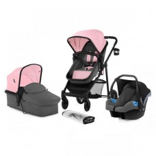 Kinderkraft JULI 3 in 1 количка за бебе pink