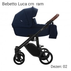 BEBETTO LUCA (2 in 1) црн рам