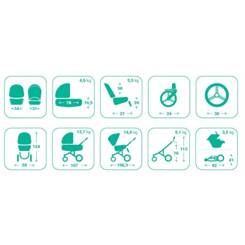 Bebetto Torino Gold (2 in 1)