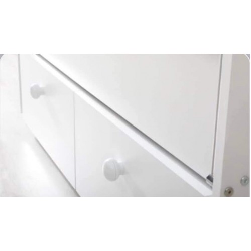 TEDDY WHITE креветче за бебе 