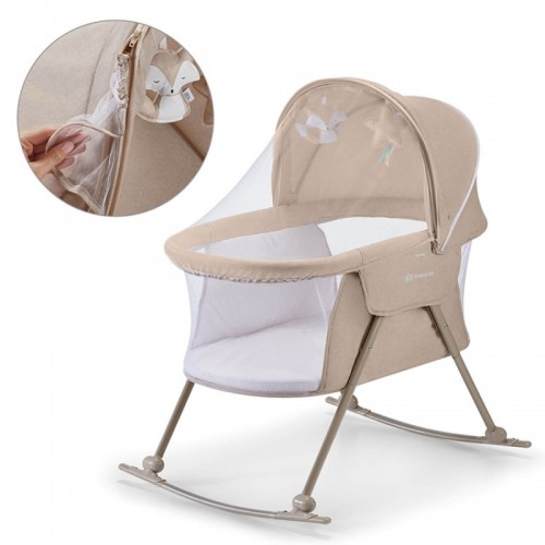 Kinderkraft преносно креветче/лулашка LOVI (3 in 1) beige