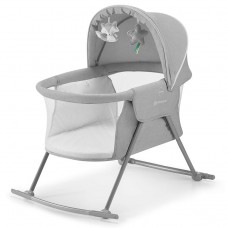 Kinderkraft преносно креветче/лулашка LOVI (3 in 1) grey