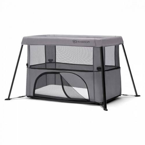 Kinderkraft преносно креветче MOVI grey