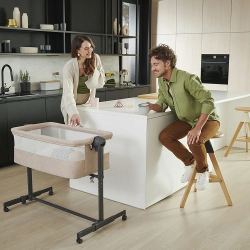 Kinderkraft креветче / колевка - NESTE UP 2 light grey