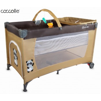 Coccolle Siesta транспортно креветче со две нивоа (beige)