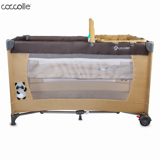 Coccolle Siesta транспортно креветче со две нивоа (beige)