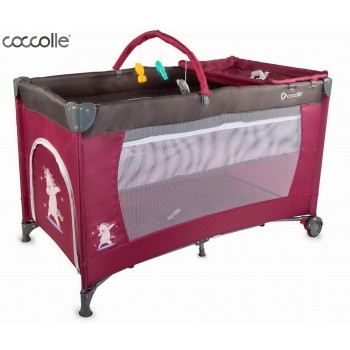 Coccolle Siesta транспортно креветче со две нивоа (pink)