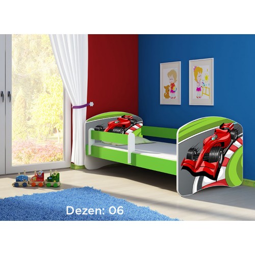 Детско креветче (green) 185-85cm ACMA2