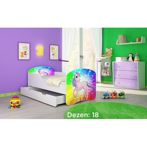 Детско креветче со фиока 185-85cm ACMA1