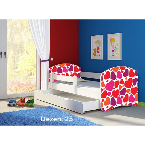 Детско креветче со фиока (white) 165-85cm ACMA2