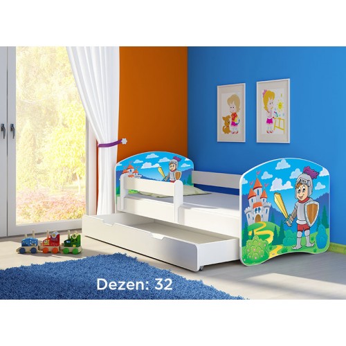 Детско креветче со фиока (white) 165-85cm ACMA2