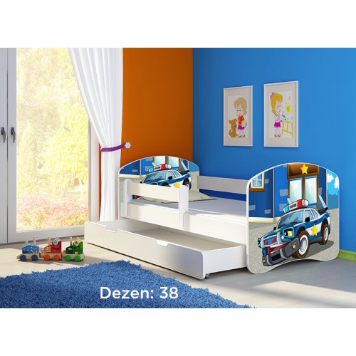 Детско креветче со фиока (white) 165-85cm ACMA2