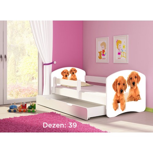 Детско креветче со фиока (white) 165-85cm ACMA2