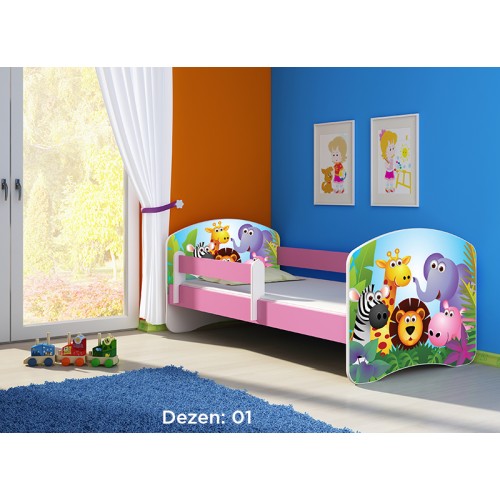 Детско креветче (pink) 165-85cm ACMA2