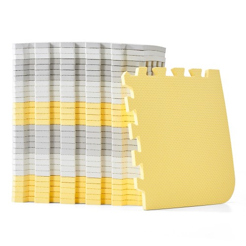 Kinderkraft подлога за играње LUNO yellow