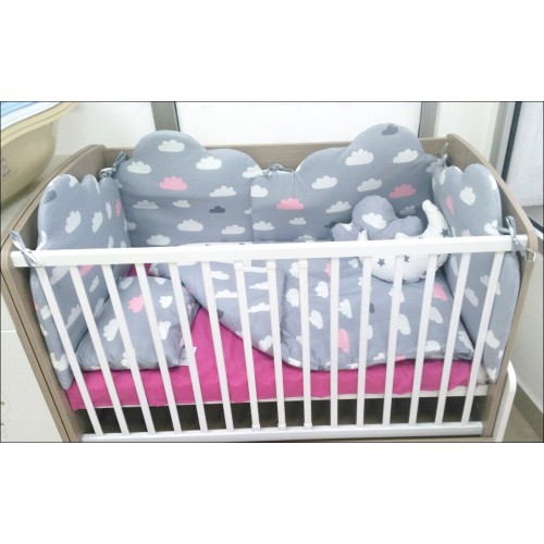 Постелнина за бебешко креветче FUNNY 120/60cm.