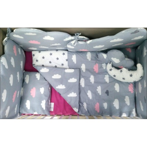 Постелнина за бебешко креветче FUNNY 120/60cm.