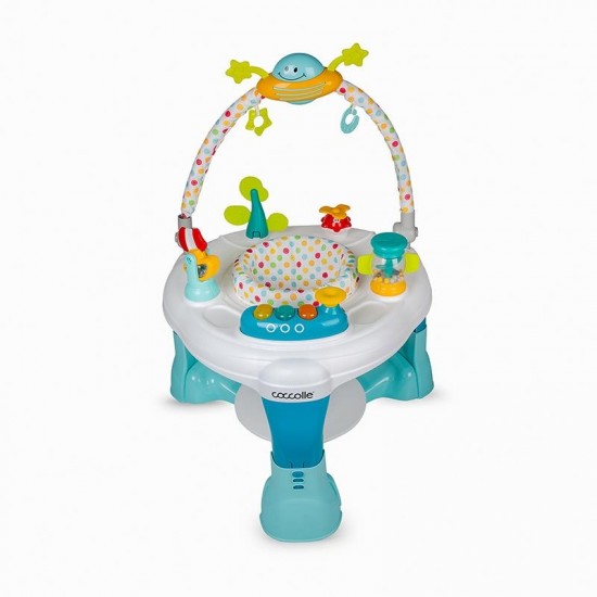 Coccolle TASY-GO Центар за активности (3 in 1) turquoise blue