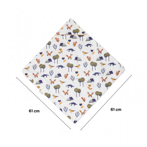 Kinderkraft релаксатор/лулашка FELIO 2 forest yellow