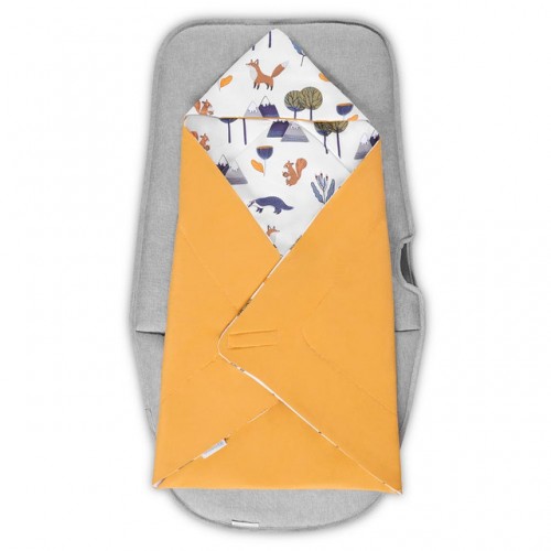 Kinderkraft релаксатор/лулашка FELIO 2 forest yellow