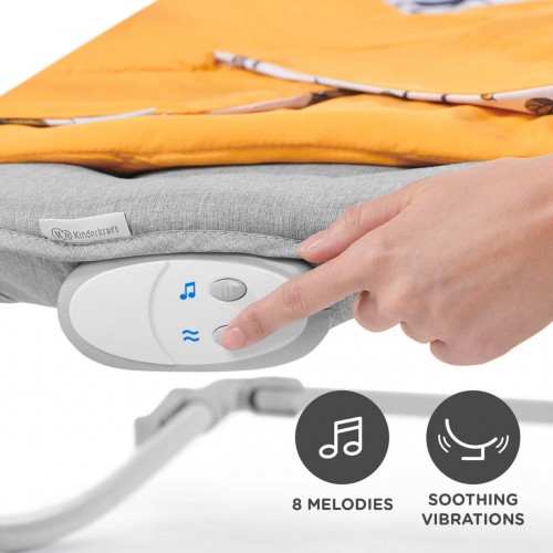 Kinderkraft релаксатор/лулашка FELIO 2 forest yellow