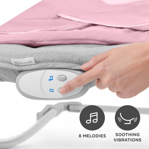 Kinderkraft релаксатор/лулашка FELIO 2 peony rose