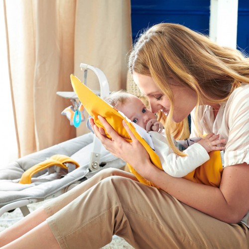 Kinderkraft релаксатор/лулашка FELIO 2 peony rose