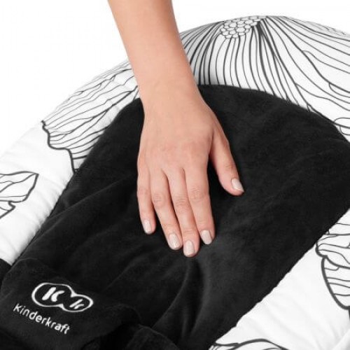 Kinderkraft столче за лулање FINIO black/white