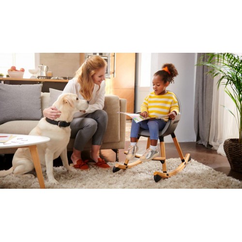 Kinderkraft столче за лулање FINIO white