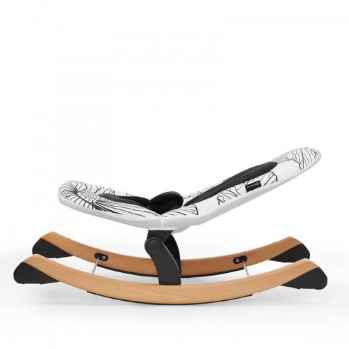 Kinderkraft столче за лулање FINIO black/white