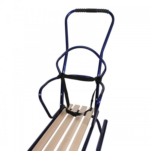 Санка со зимска вреќа - Kunert Gold плав рам