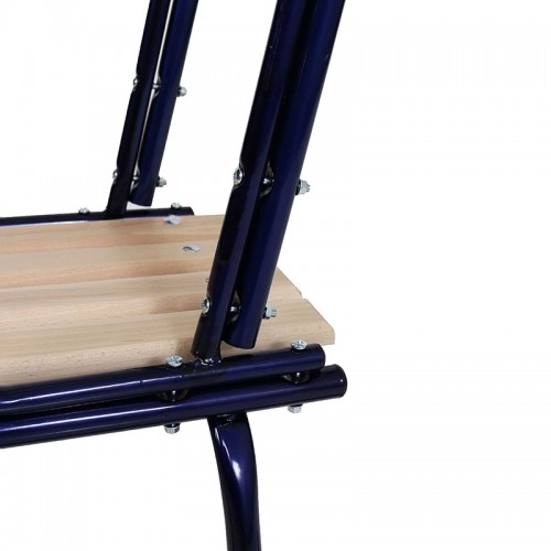 Санка со зимска вреќа - Kunert Gold плав рам