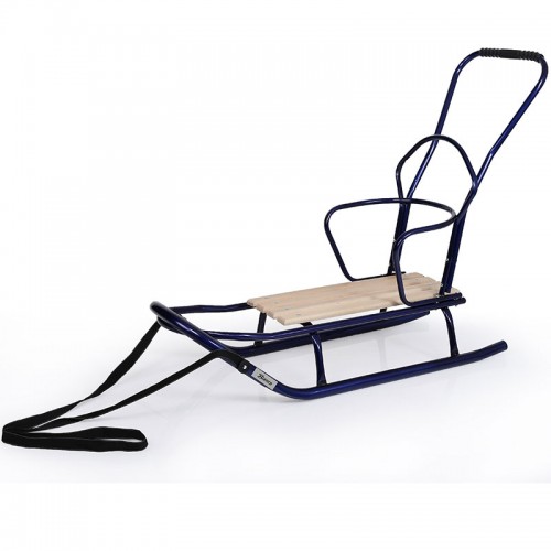 Санка без зимска вреќа - Kunert Gold плав рам