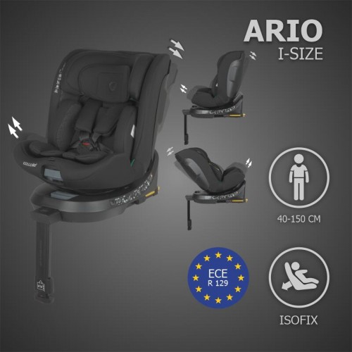 Coccolle седиште ARIO i-Size (40-150 cm) midnight black