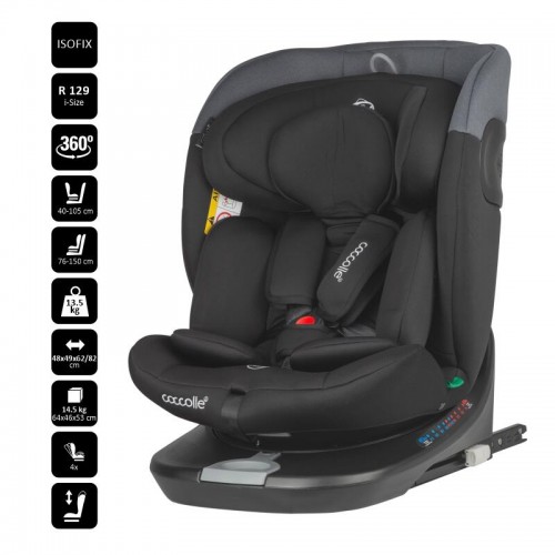 Coccolle седиште ATIRA i-Size (40-150 cm) diamond black