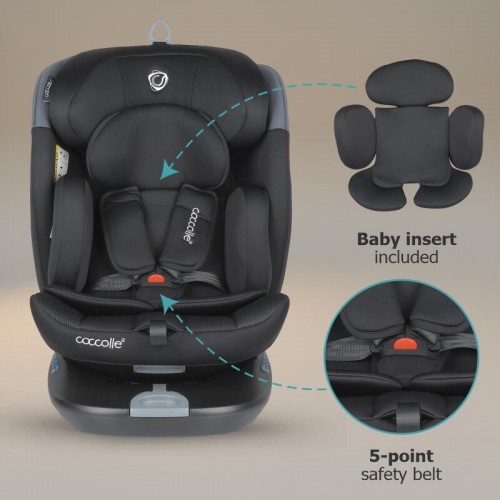 Coccolle седиште ATIRA i-Size (40-150 cm) diamond black