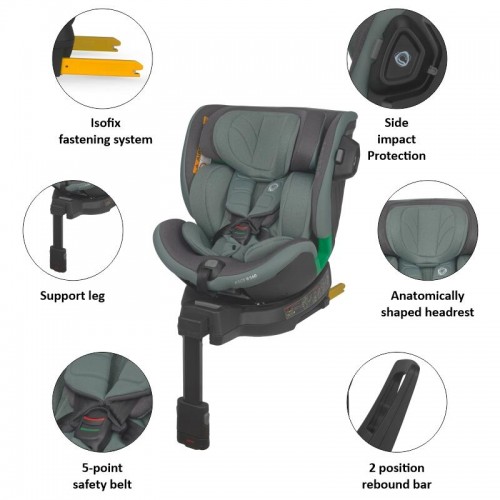 Coccolle седиште MAGO i-Size (40-150 cm) greenstone