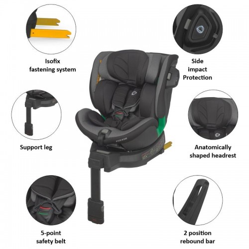 Coccolle седиште MAGO i-Size (40-150 cm) natural grey