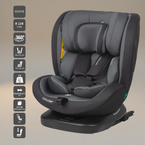 Coccolle седиште MYDO i-Size (40-150 cm) diamond black