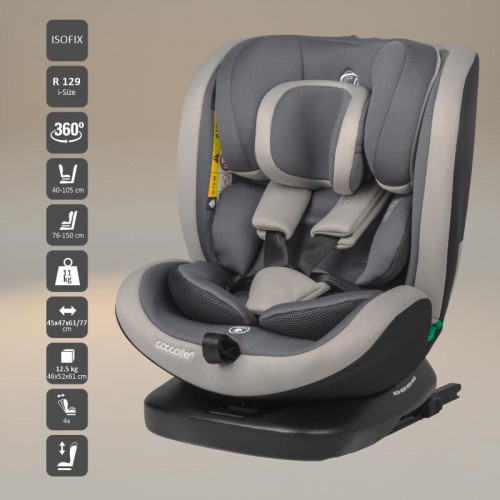 Coccolle седиште MYDO i-Size (40-150 cm) ubran grey