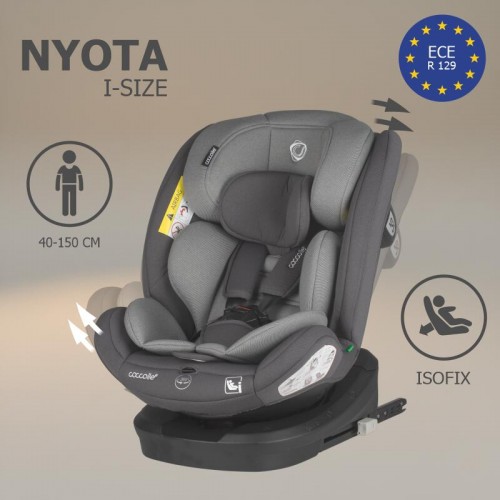 Coccolle седиште NYOTA i-Size (40-150 cm) diamond black