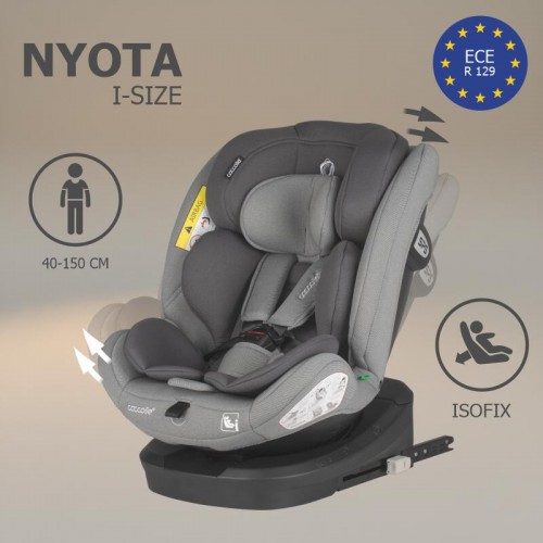 Coccolle седиште NYOTA i-Size (40-150 cm) moonlit grey