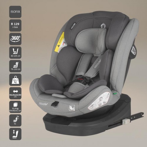 Coccolle седиште NYOTA i-Size (40-150 cm) moonlit grey